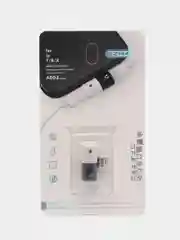Белый переходник на два выхода для iPhone, аудио конвертер, lighting, двойной, адаптер