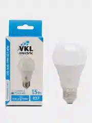 10 шт, лампочка светодиодная 15W, E27, A60, 6500K, 220V, VKL
