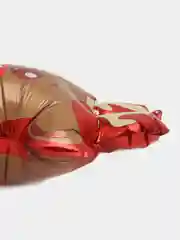 Багровый шар новогодний фольгированный с клапаном