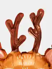 Горчичный шар новогодний фольгированный с клапаном