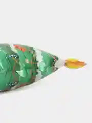 Лесной зеленый шар новогодний фольгированный с клапаном