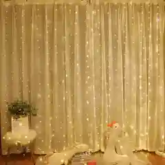 Желтый гирлянда-штора