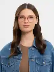 Розовый имиджевые очки