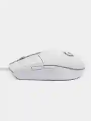 Белый игровая проводная мышь