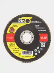 Круг лепестковый, торцевой, шлифовальный RinG T27 ZK P40,  циркониевый, 10 штук