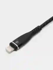 Угольный зарядный кабель Lightning USB для iPhone, зарядное устройство на айфон, 1 метр