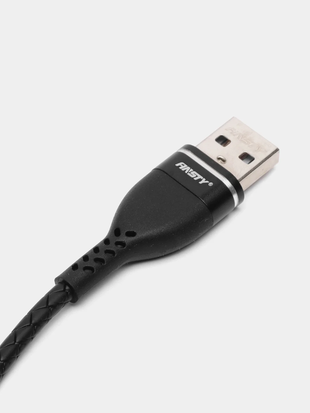 Угольный зарядный кабель Lightning USB для iPhone, зарядное устройство на айфон, 1 метр