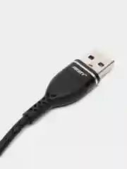 Угольный зарядный кабель Lightning USB для iPhone, зарядное устройство на айфон, 1 метр