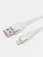 Белый зарядный кабель Lightning USB для iPhone, зарядное устройство на айфон, 1 метр