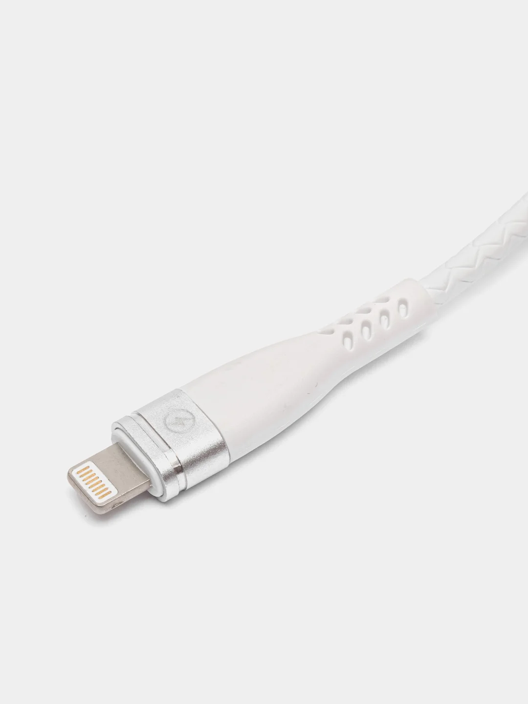 Белый зарядный кабель Lightning USB для iPhone, зарядное устройство на айфон, 1 метр
