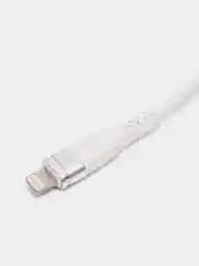 Белый зарядный кабель Lightning USB для iPhone, зарядное устройство на айфон, 1 метр