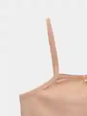 Бежевый топ для девочки хлопковый Nicoletta