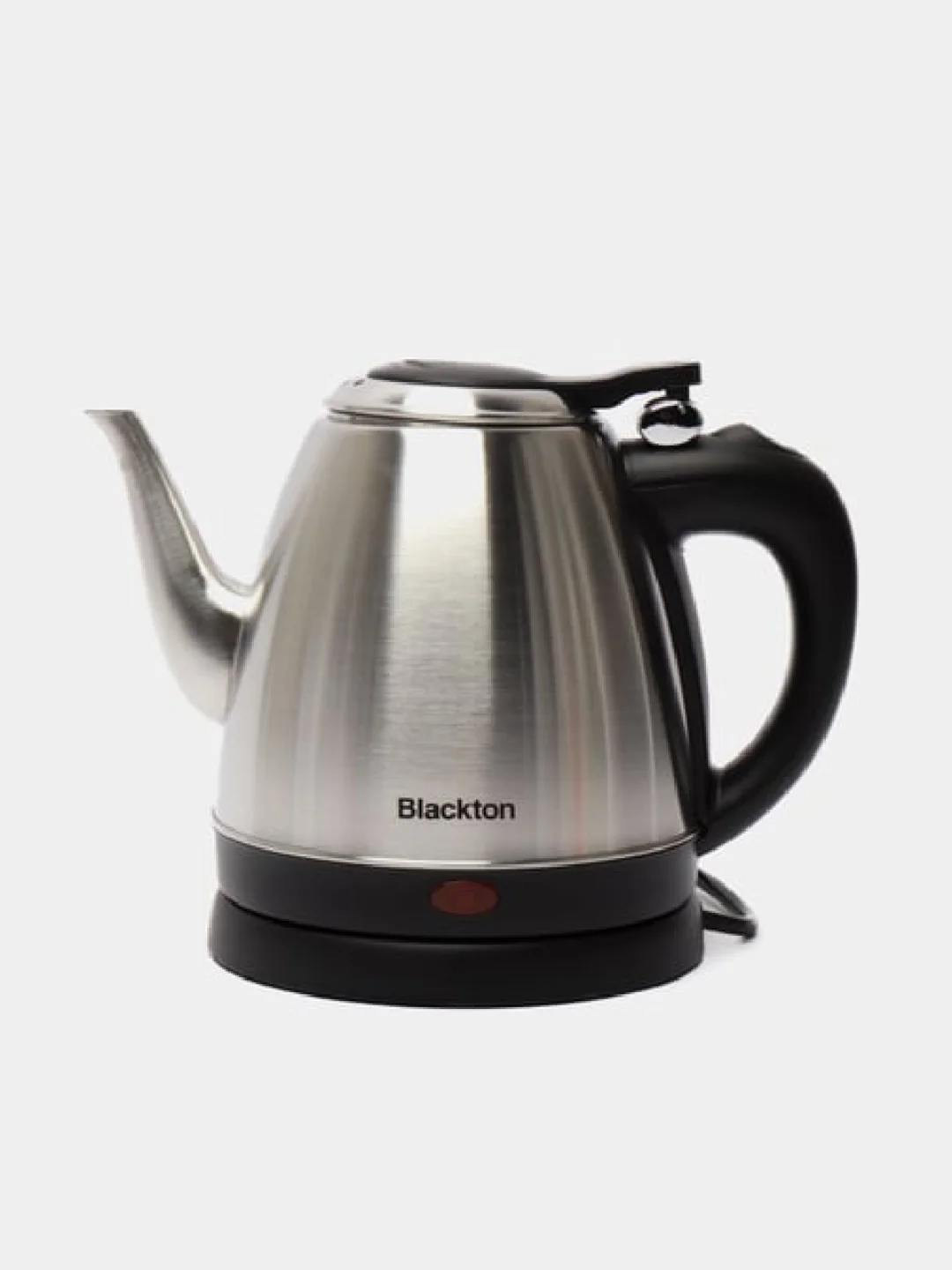 Черный чайник электрический Blackton Bt KT1802S, стальной, 1.2 л, 1500Вт, БЫСТРЫЙ НАГРЕВ