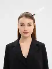 Багровый карнавальный ободок с приколом на Хэллоуин, 3 вида