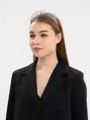 Розовый ободок на день рождения "Birthday girl" со стразам, Праздничный ободок Happy Birthday