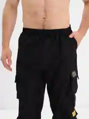 Черный брюки джоггеры мужские