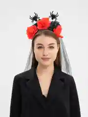 Ободок карнавальный на Хэллоуин "Мистика", разные цвета