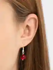 Алый чокер / серьги / маска "Кровавая Мэри" на Хэллоуин, отдельно и комплектом