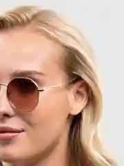Коричневый очки солнцезащитные, винтажные