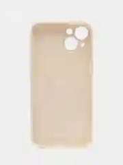 Бежевый меланж чехол для iPhone 11, 12, 13, 14, с принтом, с защитой камеры