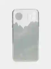 Прозрачный чехол для iPhone 11, 12, 13, 14 с принтом, с защитой камеры