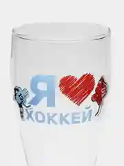 Бокал "Я люблю хоккей", v=500 мл