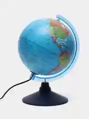 Глобус Земли политический с подсветкой, 210  мм