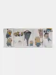 Бумажные платочки"Гадкий Я 3" с рисунком,4сл,10 пачек,9л,21х21 см,World Cart (KGDM3-HS-02)