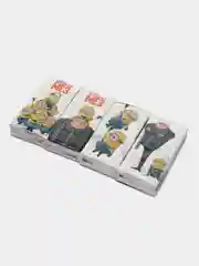 Бумажные платочки"Гадкий Я 3" с рисунком,4сл,10 пачек,9л,21х21 см,World Cart (KGDM3-HS-02)