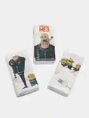 Набор из 20 бумажных платочков"Гадкий Я 3"с рис,4сл,9л,21х21см,World Cart (KGDM3/набор/20)