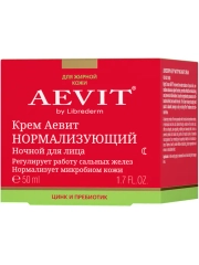 Крем для лица нормализующий AEVIT BY LIBREDERM ночной, 50 мл