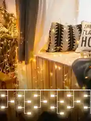 Желтый гирлянда штора - занавес 1,5*1 м, длина кабеля 3 м, гирлянда на окно