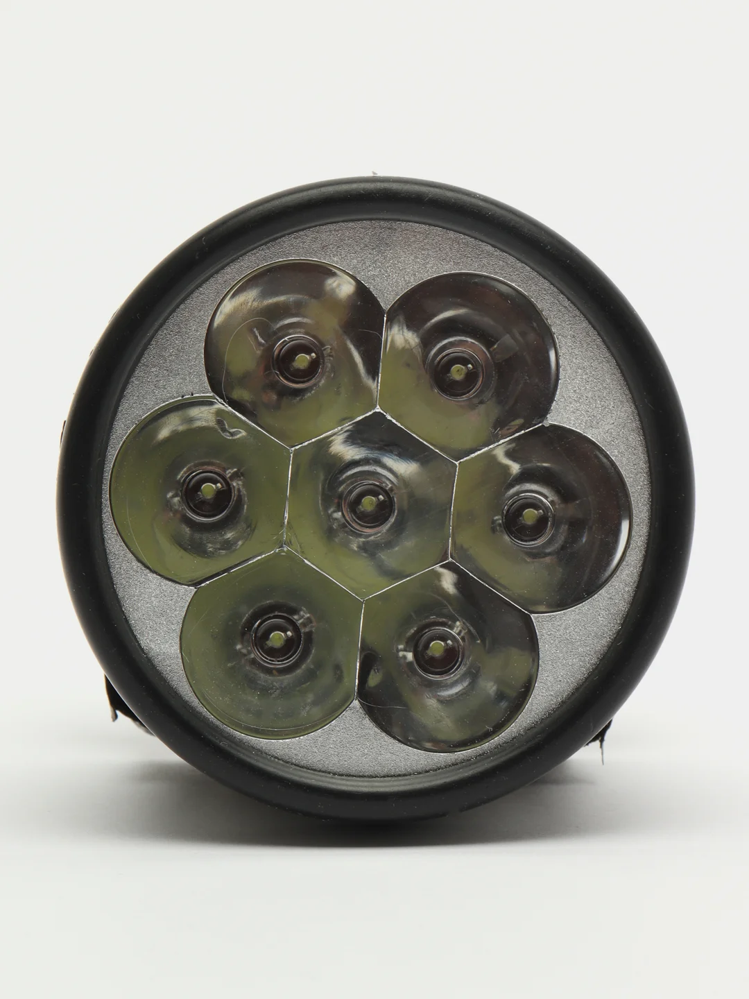 Фонарь налобный, 7 LED, 1 режим, 3 АА, 7,5 х 6,3 см