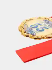 Медаль с лентой "55 лет. Синяя", D = 70 мм