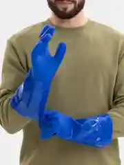 Перчатки резиновые, рабочие