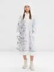Молочный костюм Снегурочки / Новый год