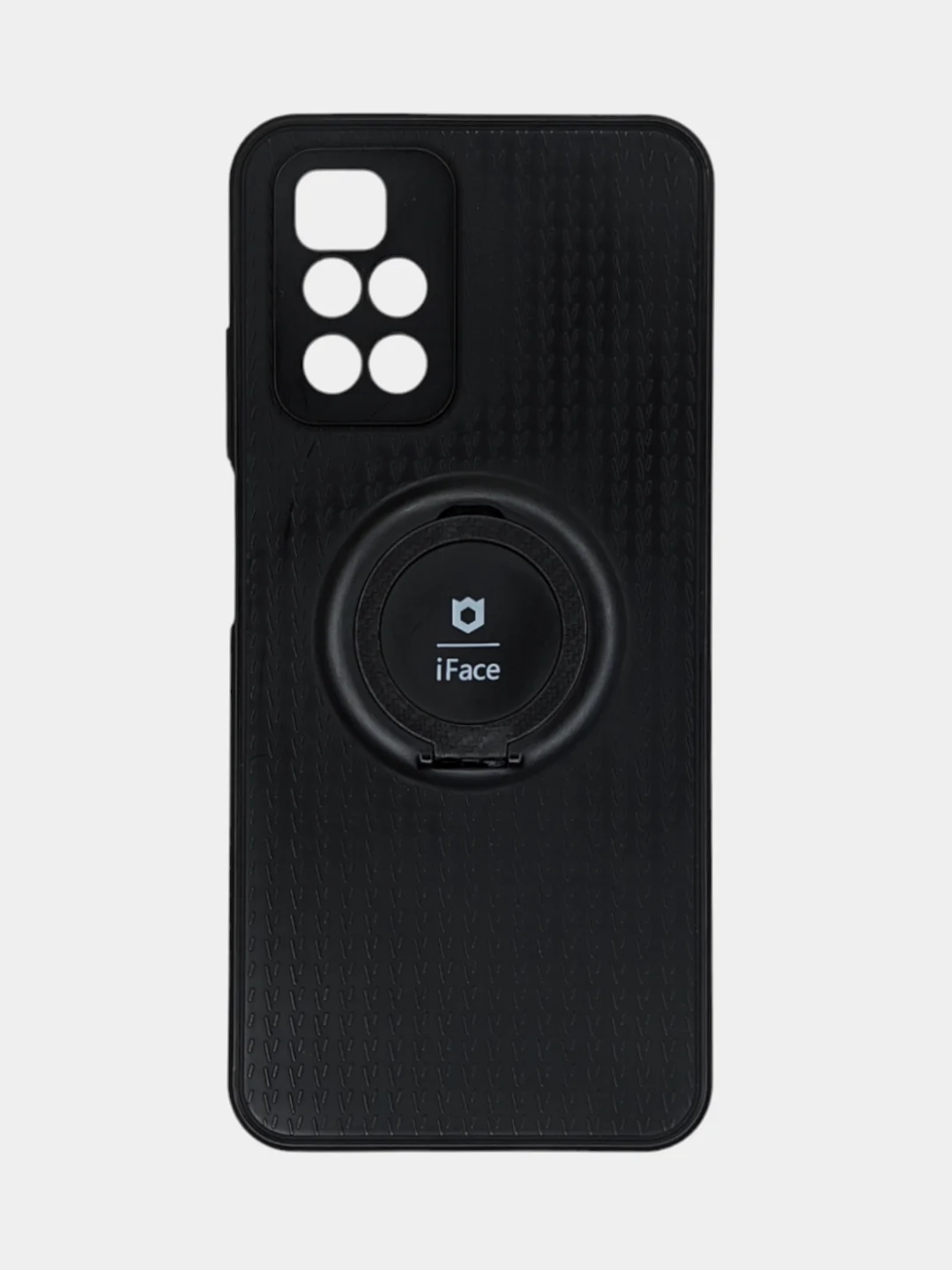 Чехол Xiaomi Redmi 10 / Сяоми Редми 10, силиконовый, с кольцом, iFace