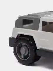 Белый автомобиль-джип военный, Полесье военные машинки игрушки для мальчиков