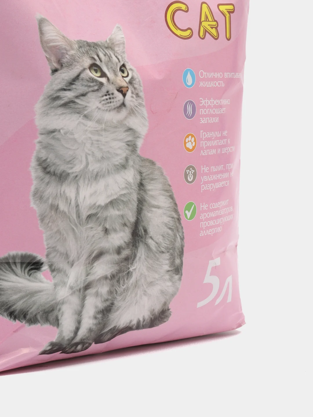 Наполнитель для кошачьего туалета Simba Cat впитывающий 5л наполнитель для кошек