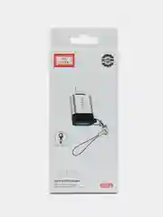 Серый адаптер OTG Lightning для iPhone переходник Type-C / Micro / Ligtning iPhone