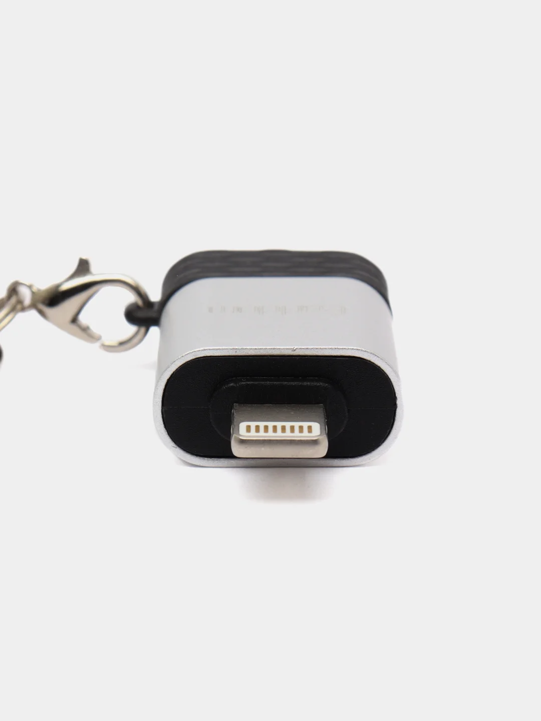 Серый адаптер OTG Lightning для iPhone переходник Type-C / Micro / Ligtning iPhone