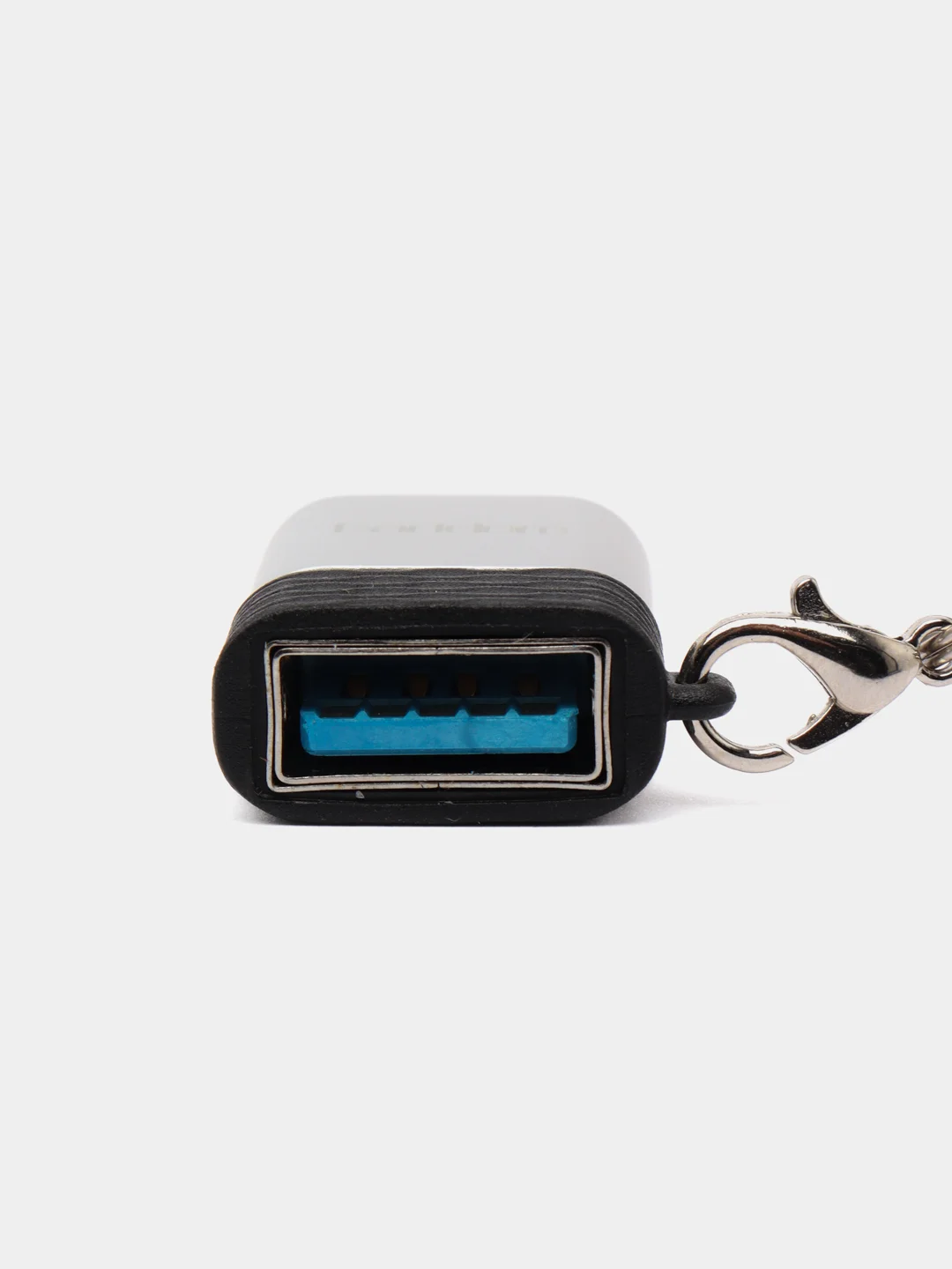 Серый адаптер OTG Lightning для iPhone переходник Type-C / Micro / Ligtning iPhone