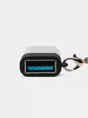 Серый адаптер OTG Lightning для iPhone переходник Type-C / Micro / Ligtning iPhone