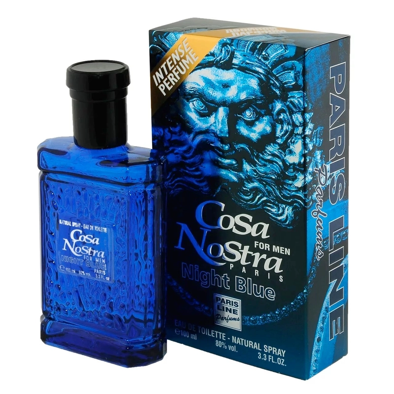 Cosa Nostra  Night Blue PERFUME DOUBLE (Коза Ностра Найт Блю двойной парфюм) Т/В муж 100мл