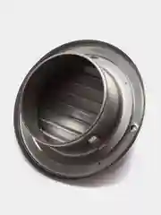 Выход стенной 100 125 150 160 наружный с сеткой из нержавеющей стали с фланцем ERA ВМ