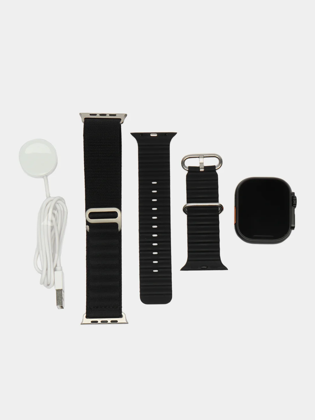 Черный умные смарт-часы Smart Watch HW9 Ultra Max, AMOLED дисплей, с поддержкой звонков и смс