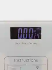 Белый умные напольные весы, с индексом массы тела, с Bluetooth