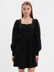 Черный платье женское повседневное