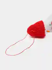 Белый елочные игрушки, новогодние игрушки на елку "Снеговик", елочное украшение