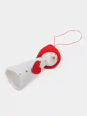 Белый елочные игрушки, новогодние игрушки на елку "Снеговик", елочное украшение